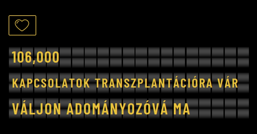 Váljon szervdonorvá ma black modern-bold