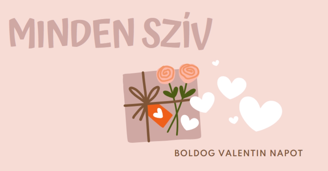 Minden szív pink whimsical-color-block
