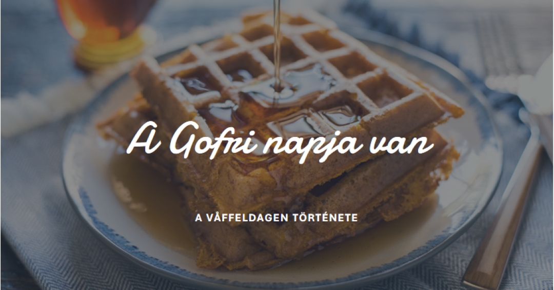 A Gofri napja van blue modern-simple