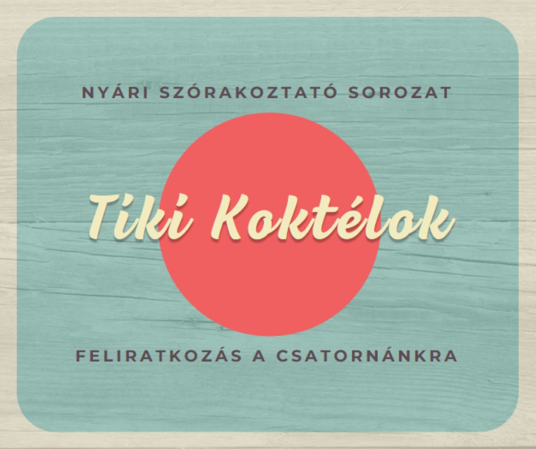 Sziget napjai blue vintage-retro