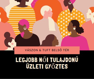 Legjobb női tulajdonú üzlet black modern-bold