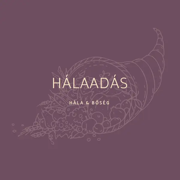 Bőséges termés purple modern-simple