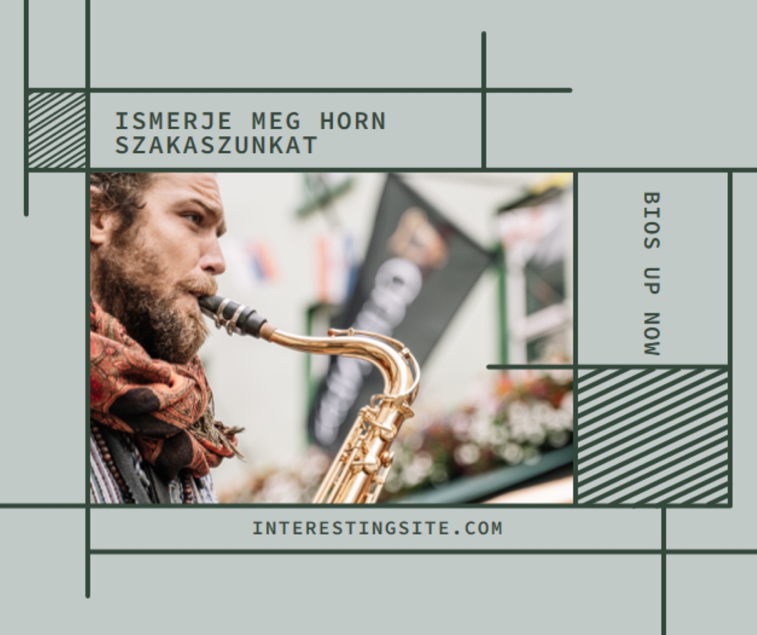 Ismerje meg a horn szakaszt gray modern-geo-&-linear