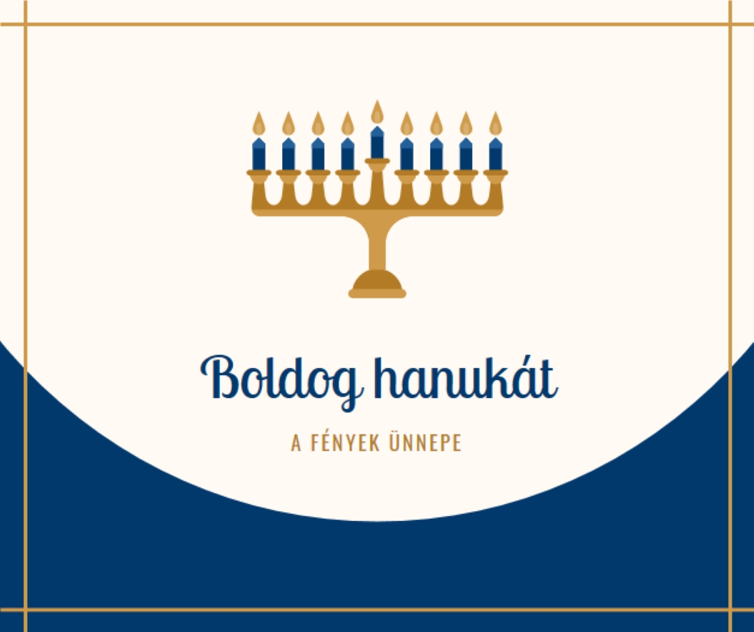 Menorah aura white modern-color-block