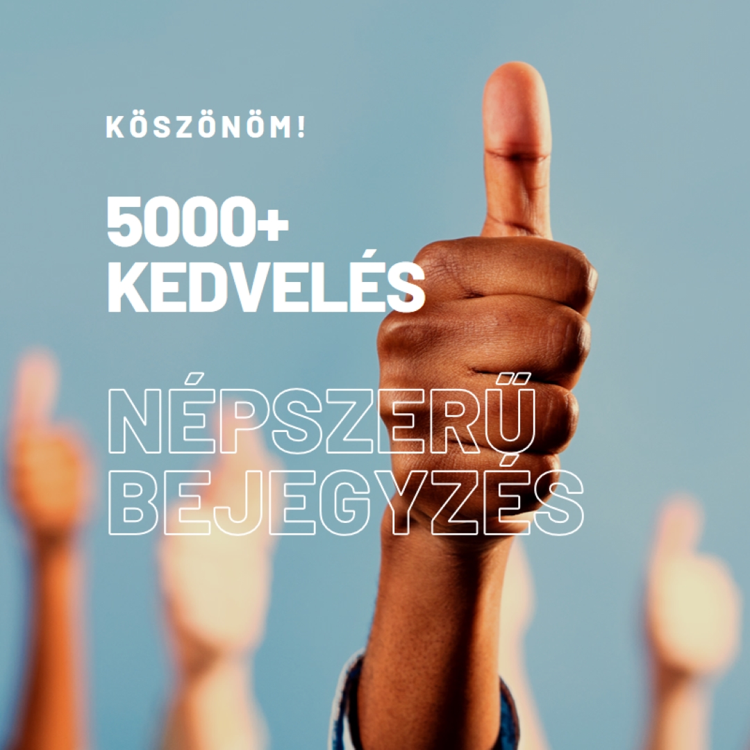 Két hüvelykujj felfelé blue modern-bold