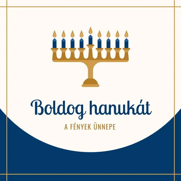Menorah aura white modern-color-block