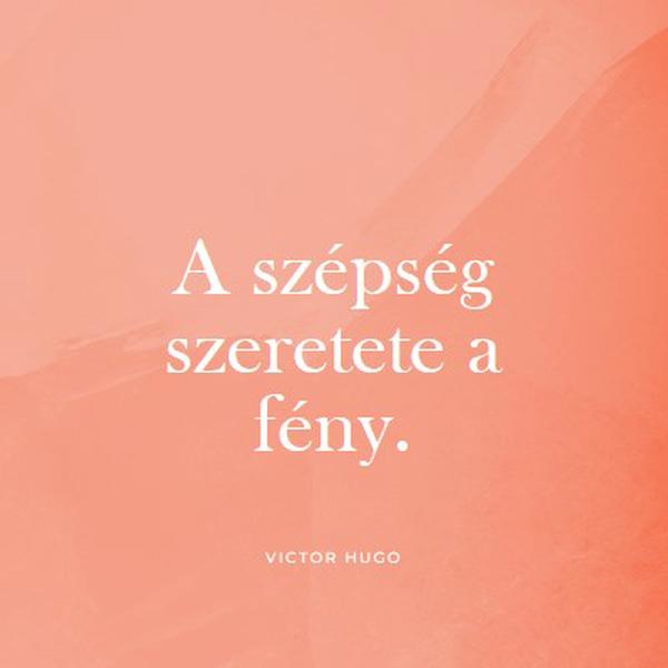 Szerelem, szépség és fény pink modern-simple