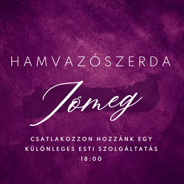 Hamvazószerda mise purple modern-simple