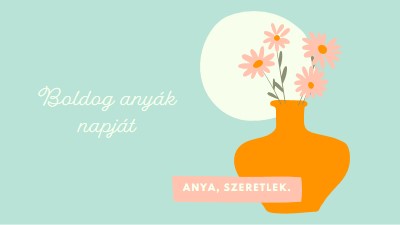 Anya, szeretlek blue whimsical-line