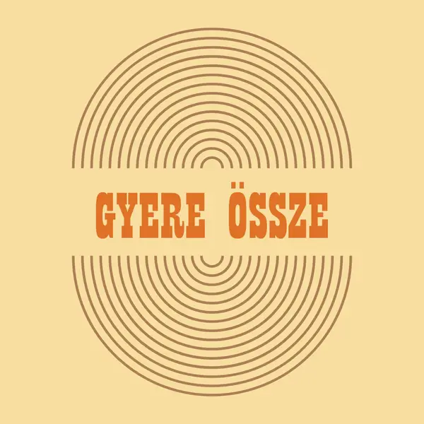 Erőinek összefogása yellow vintage-retro
