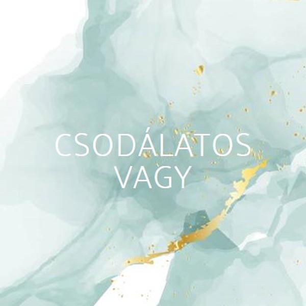 Csodálatos vagy blue modern-simple