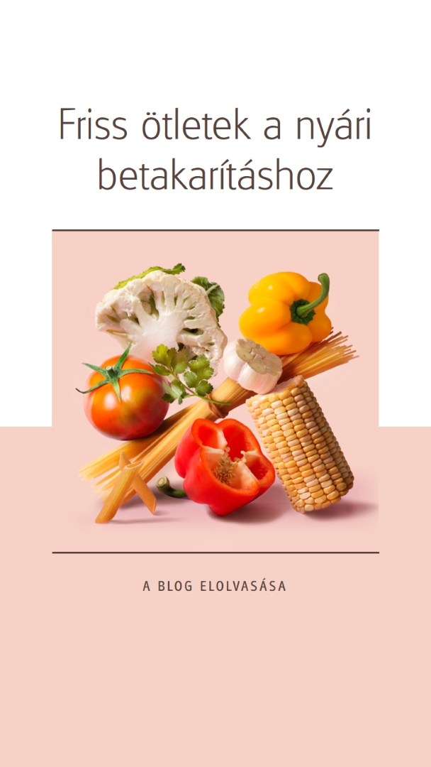 Nyári betakarítás pink modern-simple