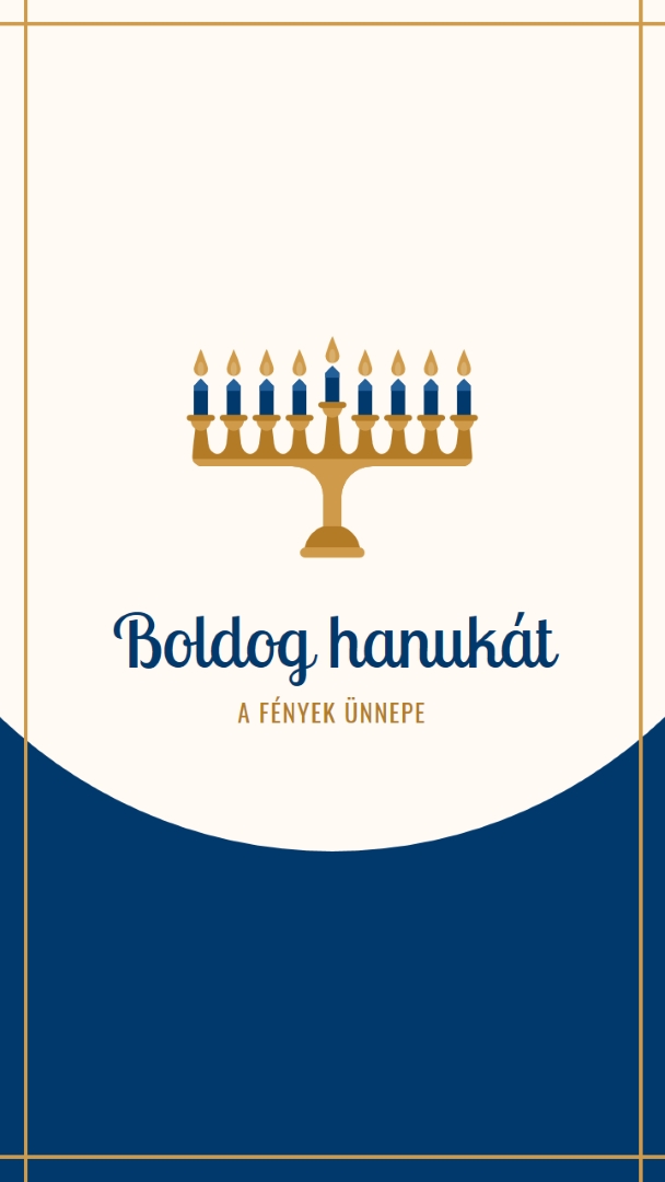 Menorah aura white modern-color-block