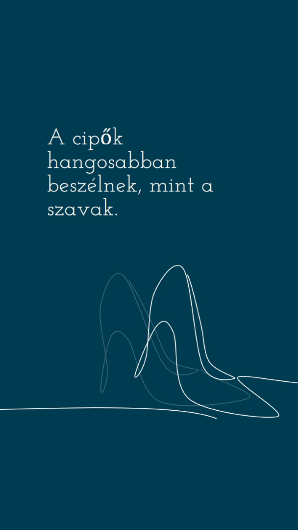 Élet a magas élet blue whimsical-line