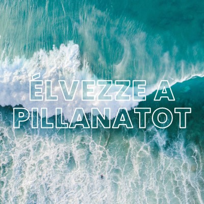 Élvezze a pillanatot blue modern-simple