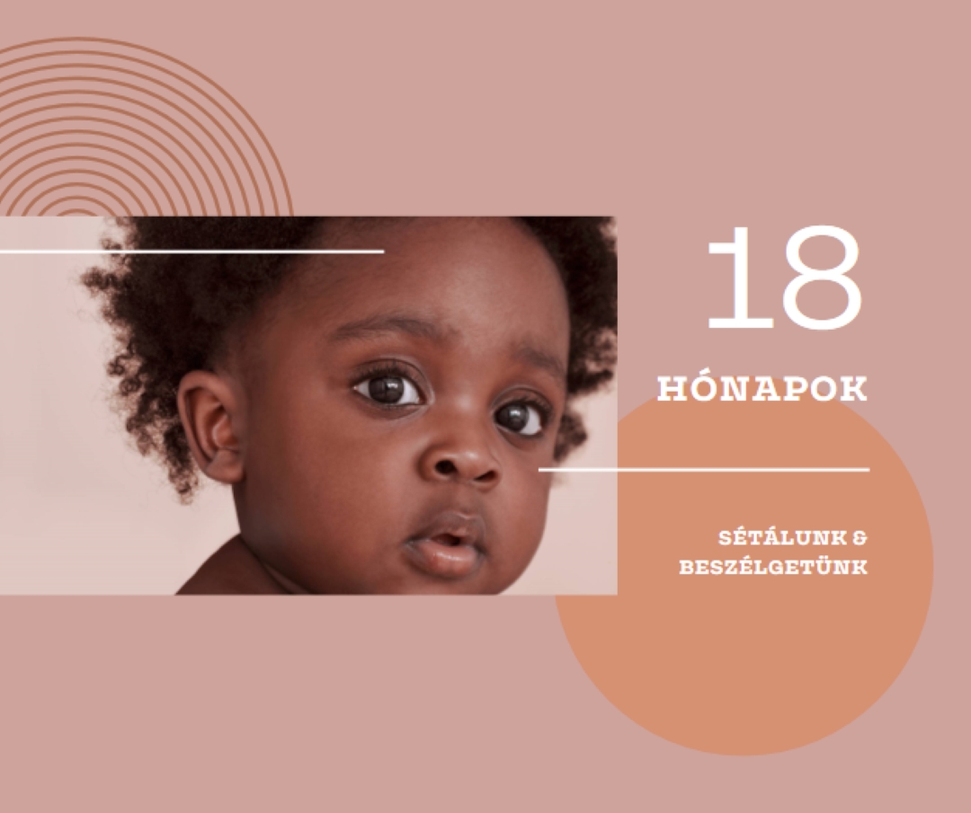 Bababeszélgetés pink modern-simple