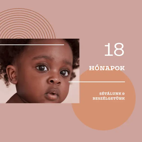 Bababeszélgetés pink modern-simple