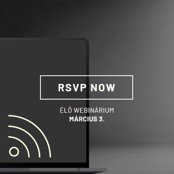 Webinárium csillag black modern-simple