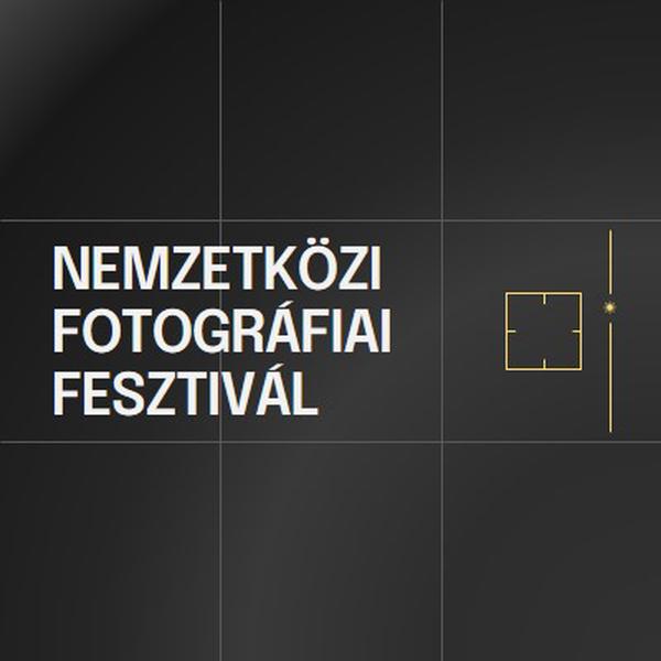 Nemzetközi fotográfiai fesztivál black modern,moody,camera,grid,geometric,pattern