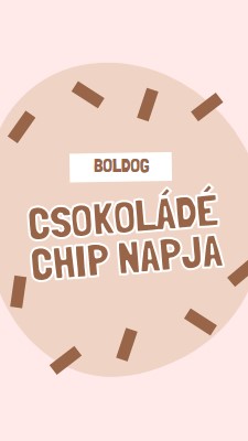 Boldog csokoládé napot brown organic-simple