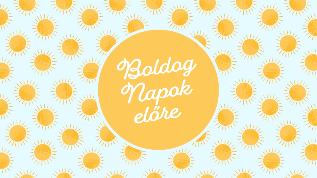 Napfoltok yellow whimsical-color-block