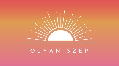 Olyan szép, mint egy naplemente red organic-boho