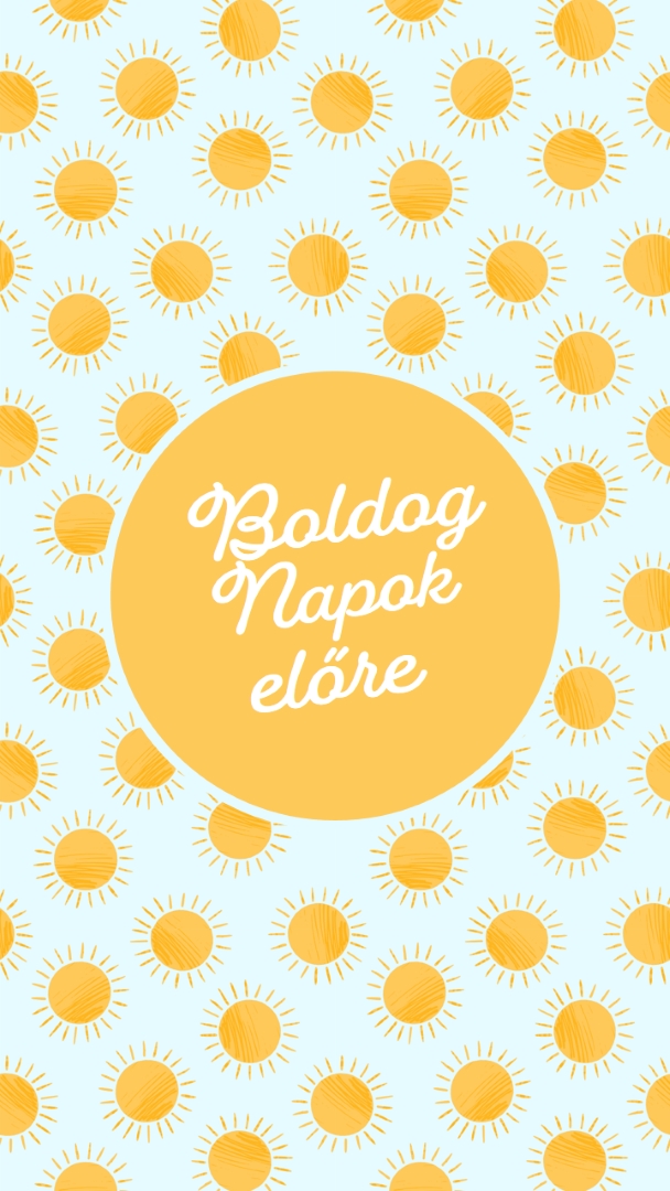 Napfoltok yellow whimsical-color-block