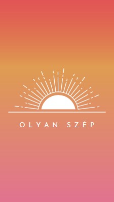 Olyan szép, mint egy naplemente red organic-boho