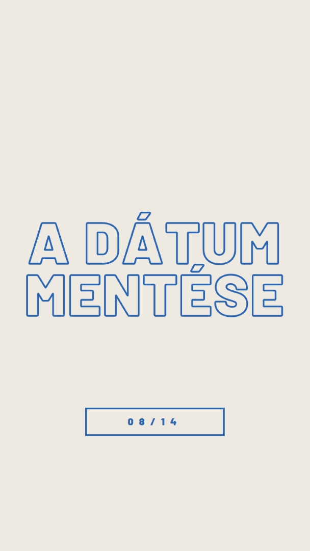 Kék dátum gray whimsical-line