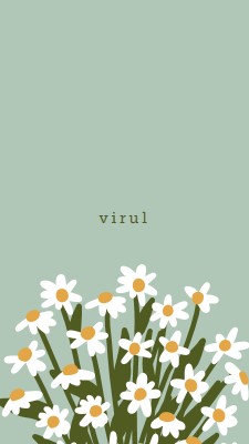 A friss tavaszi virágzás green clean,delicate,illustration,simple,natural,floral