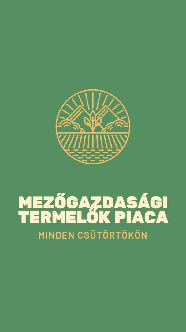 Gyere a mezőgazdasági termelők piacra green clean,simple,logo,organic,typographic,rustic