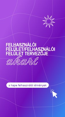 Felhasználói felület/felhasználói felület tervezője kívánt purple bold,playful,digital,grid,neon,gradient