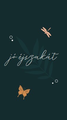 Egy egyszerű jó éjszaka blue whimsical,bohemian,graphic,simple,motif,handwriting,illustration,