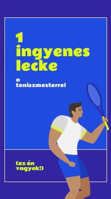 Ingyenes lecke teniszmesterrel blue vibrant,bold,block,frame,graphic,bright