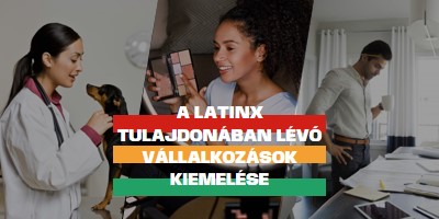 A Latinx tulajdonában lévő vállalkozások ünnepe white modern-simple