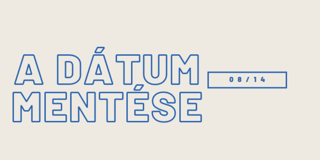 Kék dátum gray whimsical-line