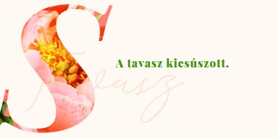 Tavaszi elődöntő pink vintage-botanical