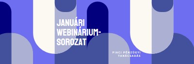 Januári webinárium-sorozat blue modern-bold