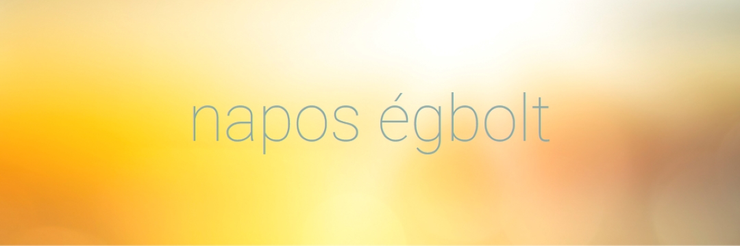 Napos égbolt yellow modern-simple