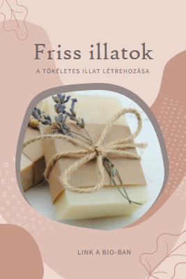 Friss illatok pink organic-boho