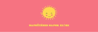 Napsütéses állapot pink vintage-retro