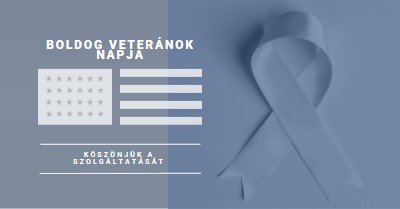 Az amerikai veteránok tisztelete gray modern-simple