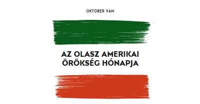 Az olasz-amerikai örökség ünnepe white modern-bold