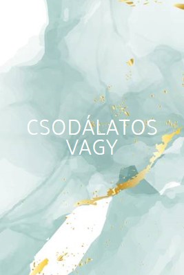 Csodálatos vagy blue modern-simple