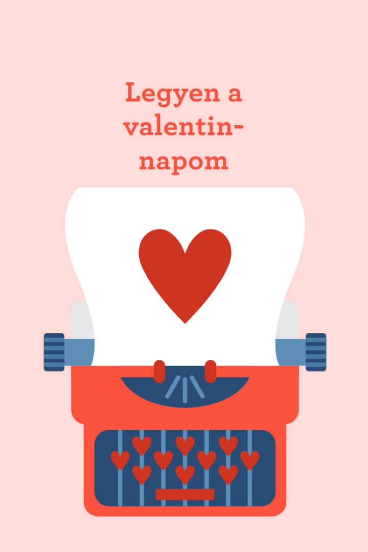 Szép levelek pink modern-bold