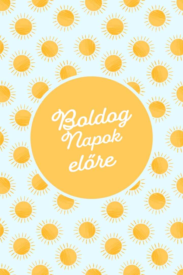 Napfoltok yellow whimsical-color-block