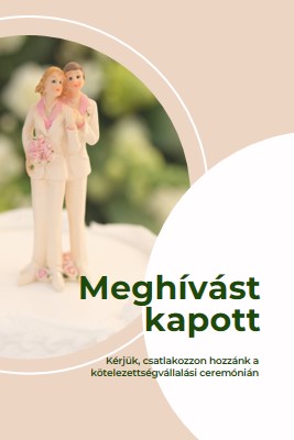 Meghívást kapott a véglegesítésre pink modern-simple