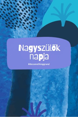 Valami nagyszerű dolog blue organic-simple