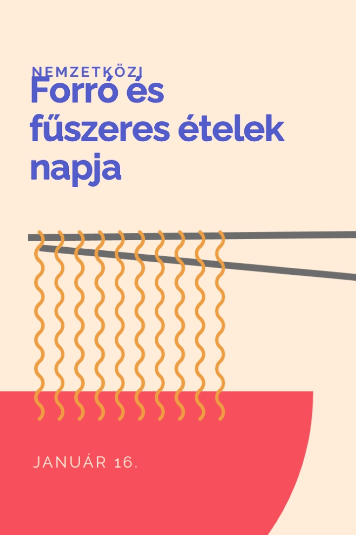 Az élet fűszere orange modern-color-block