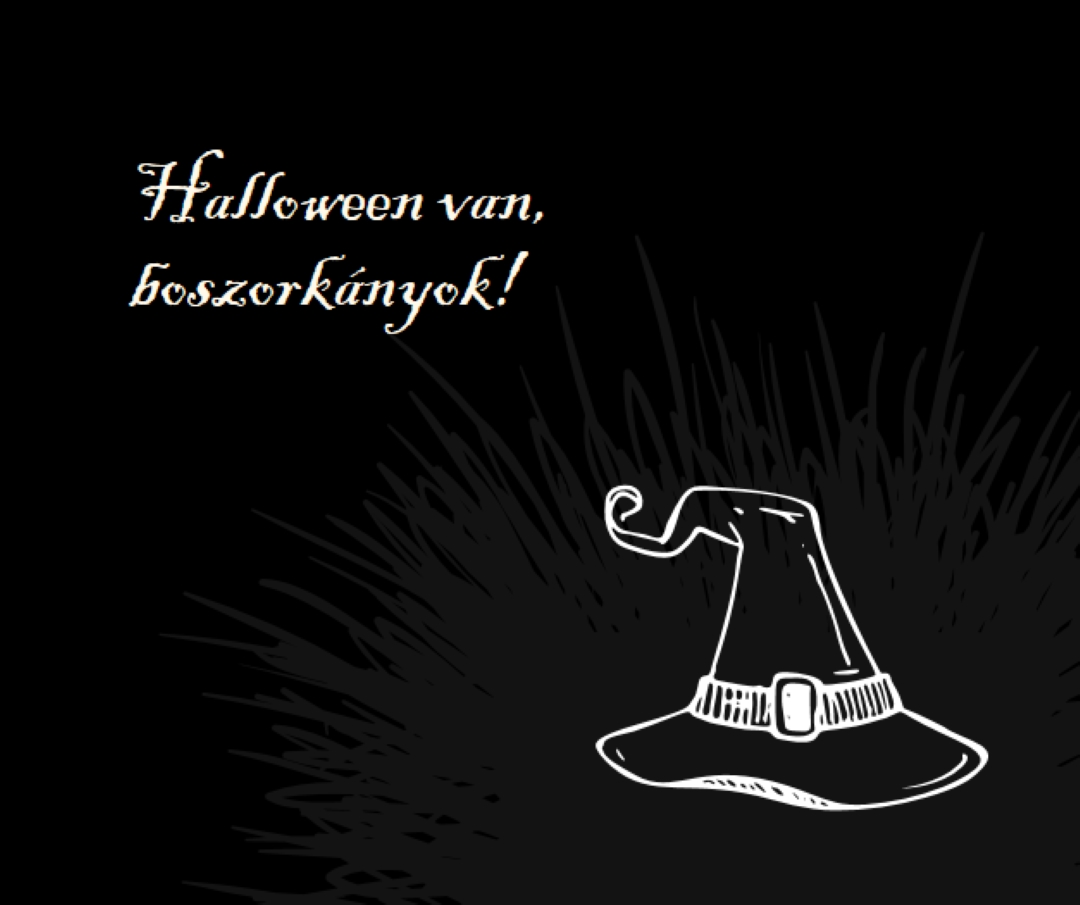 Halloween van black whimsical-line